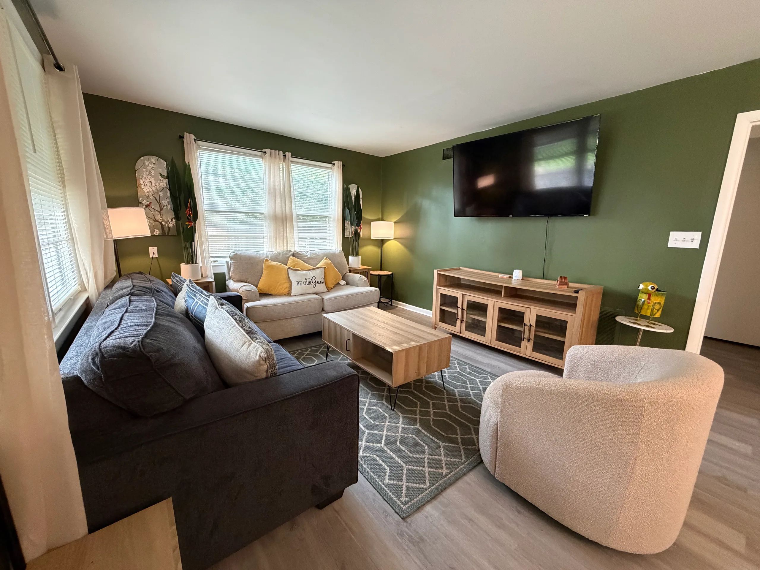 Spacious 4BR • 9 Beds • Perfect for Groups