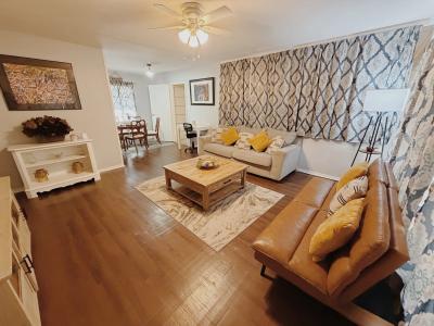 Work Stay 4BR • 7 Beds • Clean & Practical Home